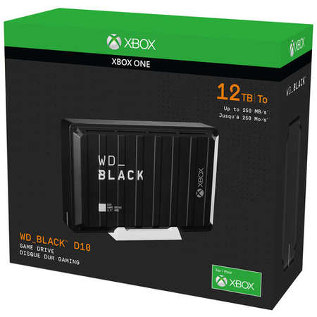 Hard disk extern WD BLACK D10 Game Drive 12TB pentru Xbox One