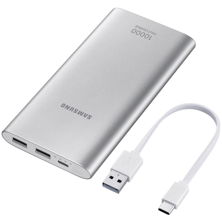 Acumulator extern EB-P1100C Fast Charge 10000mAh Silver