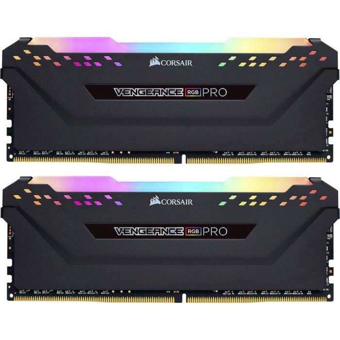 Memorie Vengeance RGB PRO Black 16GB (2x8GB) DDR4 3600Mhz CL18 Dual Channel Kit
