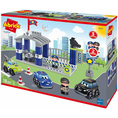 Set de constructie Abrick Statia de Politie