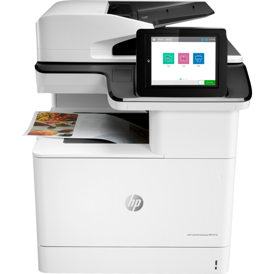 Multifunctionala LaserJet Color M776DN USB Retea A3 Alb