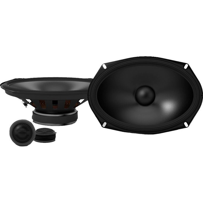 Boxe Auto S-S69C 16 x 24 cm 260W Negru