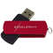 Memorie USB EXCELERAM P2 Series 8GB USB 2.0 Rosu / Negru