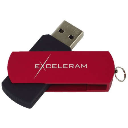 Memorie USB EXCELERAM P2 Series 32GB USB 2.0 Rosu / Negru