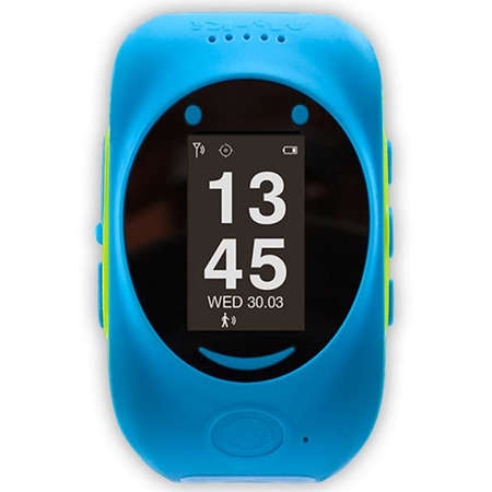 Smartwatch MyKi Localizare GPS Functie SOS Ecran LCD Blue Green