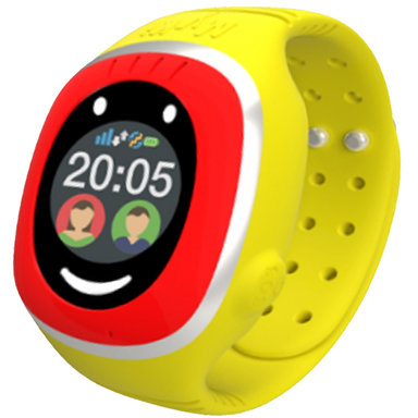 Smartwatch Touch Red Yellow