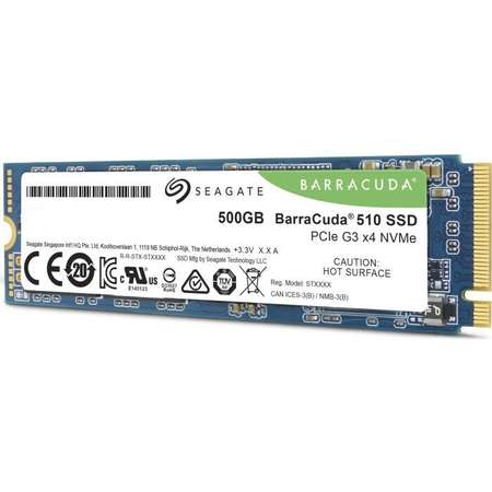 SSD Seagate BarraCuda 510 500GB M.2 2280