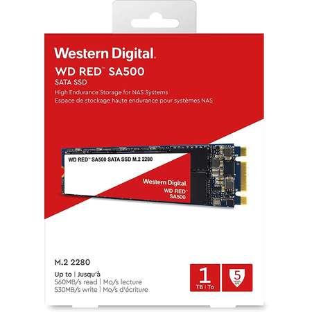 SSD Server WD Red SA500 NAS 1TB SATA-III M.2 2280