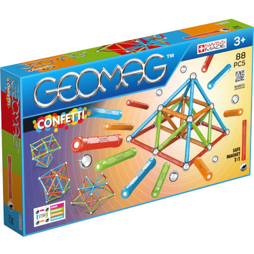 Set de constructie Magnetic Confetti 88