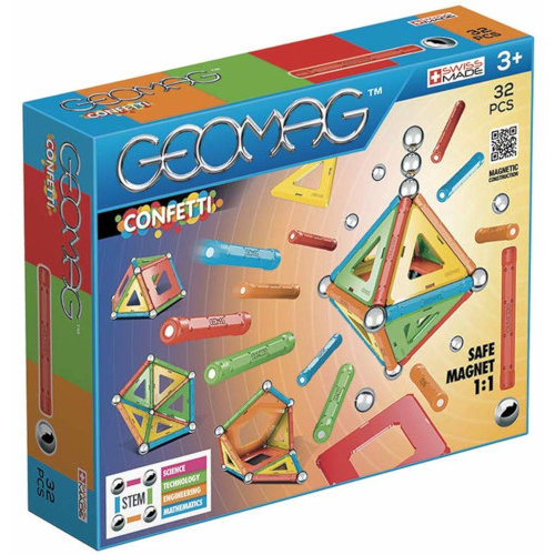 Set de constructie Magnetic Confetti 32