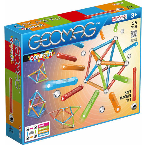 Set de constructie Magnetic Confetti 35
