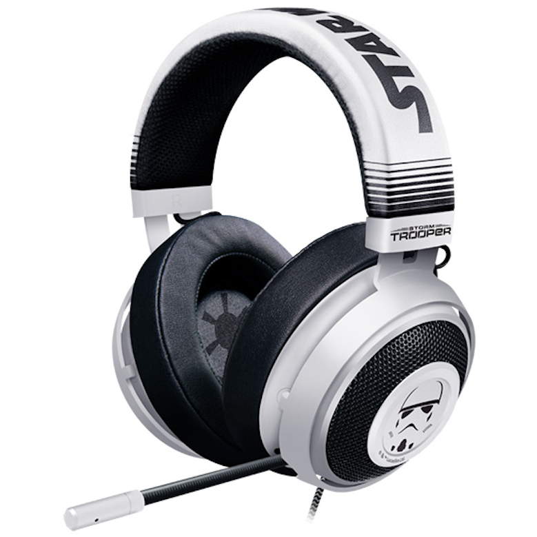 Casti Gaming Kraken Stormtrooper Edition Alb