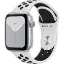 Watch Nike Series 5 GPS 40mm Silver Aluminium Case Pure Platinum Black Nike Sport Band