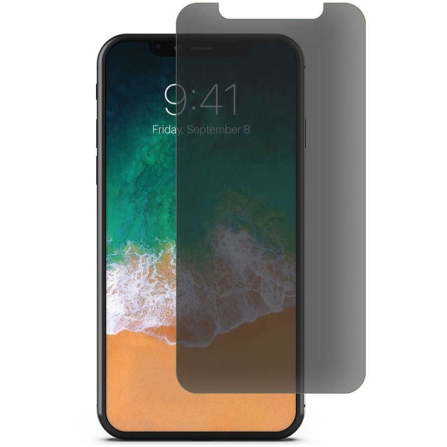 Folie protectie GLAS.tR EZ FIT compatibila cu iPhone 11/XR Privacy