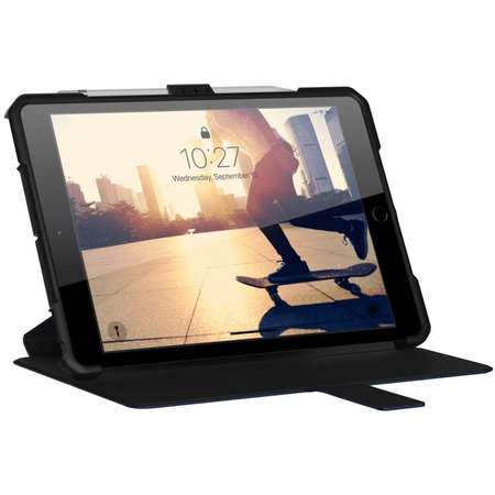 Husa tableta UAG Metropolis compatibila cu iPad 10.2 inch (2019/2020/2021) Cobalt