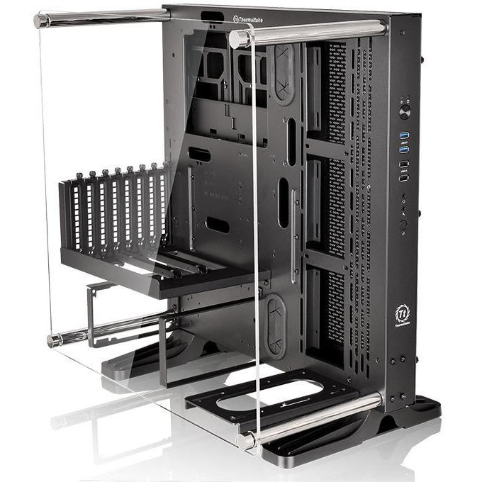Carcasa Core P3 Tempered Glass Black