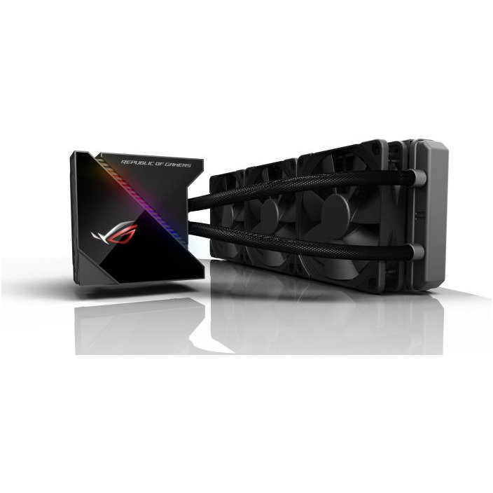 Cooler CPU ROG RYUJIN 360 cu racire lichida All-in-One OLED color LiveDash Aura Sync RGB si ventilat