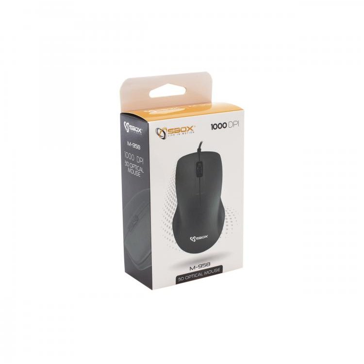 Mouse SBox M-958 Black — imaginea 5