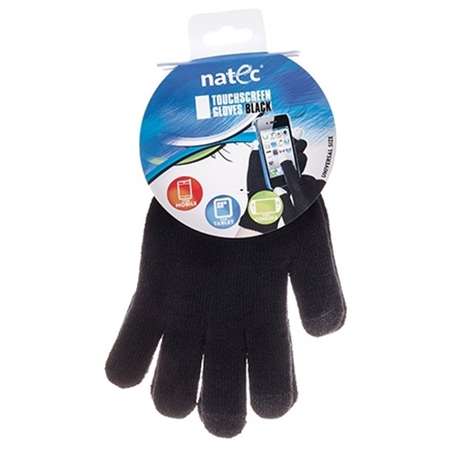 Natec Manusi Touchscreen Black