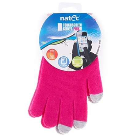 Natec Manusi Touchscreen Pink