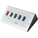 Hub USB Logilink High Speed UA0227 5x USB 3.2 gen 1 Silver