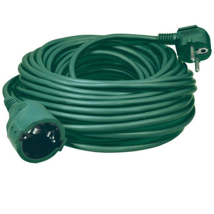 Prelungitor 1 priza 5m Green