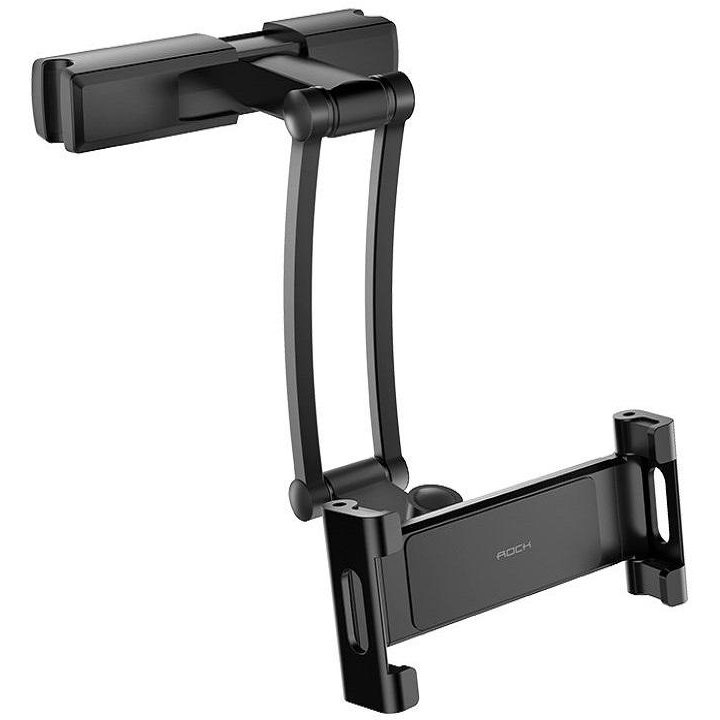Suport extensibil de tetiera pentru tableta si telefon Headrest Mount Black