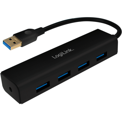 Hub USB UA0295 4x USB 3.2 gen 1 Black