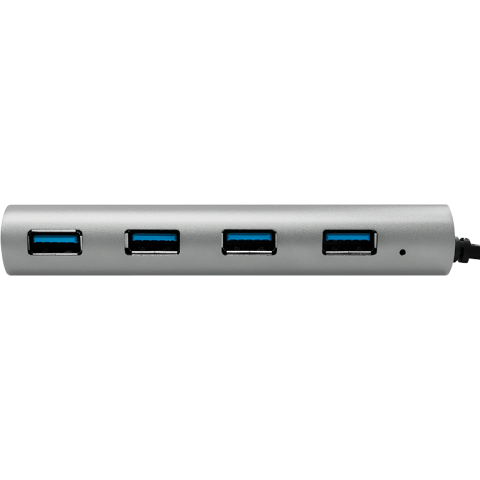 Hub USB Logilink UA0309 4x USB 3.2 gen 1 Grey — imaginea 2