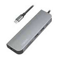 Hub USB Logilink UA0343 3x USB 3.2 gen 1 Grey