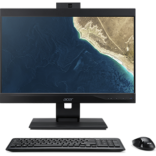 Sistem All in One Acer Veriton VZ4660G AIO 21.5 inch FHD Intel Core i5-9400 4GB DDR4 1TB HDD Intel UHD Graphics 630 Linux Black
