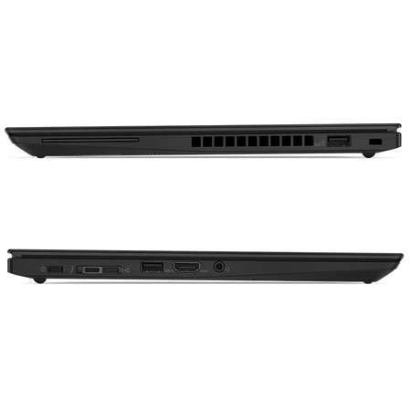 Laptop Lenovo ThinkPad T490s 14 inch WQHD Intel Core i7-8565U 16GB DDR4 512GB SSD Intel UHD Graphics Windows 10 Pro Black