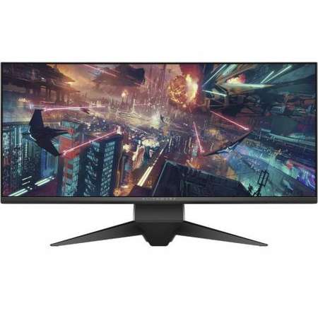 Monitor LED Gaming Curbat Dell Alienware AW3418DW 34 inch 4ms Black Silver