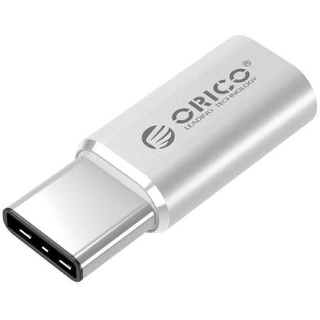 Adaptor Orico CTM1 USB 2.0 Type-C male - Micro-A female Silver