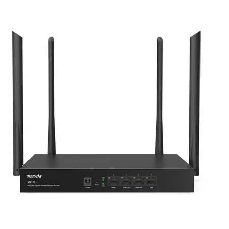 Router wireless Tenda W18E AC1200 3x LAN Black
