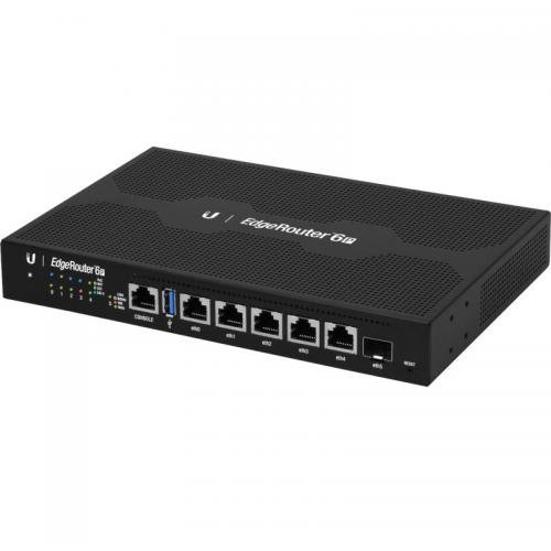 Router wireless Gigabit EdgeRouter 6P 5x porturi