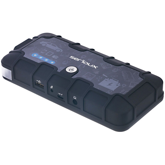 Starter auto multifunctional 11100mAh Black