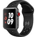 Watch Nike Series 3 GPS Cellular 38mm Space Grey Aluminium Case Anthracite Black Nike Sport Band
