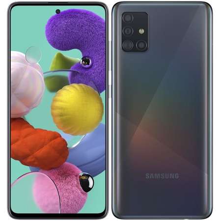 Telefon mobil Samsung Galaxy A51 128GB 4GB RAM Dual SIM 4G Crush Black