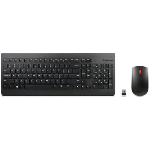 Kit Wireless Tastatura Essential + Mouse Optic USB Black