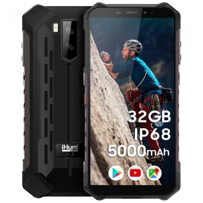 Telefon mobil S10 Tank PRO 2020 Dual SIM 3G Black