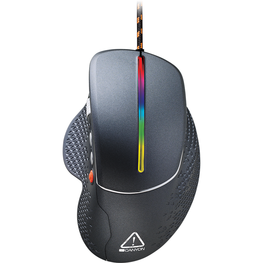 Mouse Gaming Apstar RGB USB Black