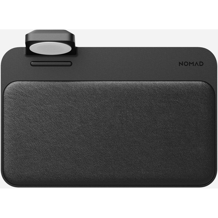 Statie de incarcare cu suprafata din piele naturala Wireless Base Station Apple Watch Edition (incarcator inclus) Negru