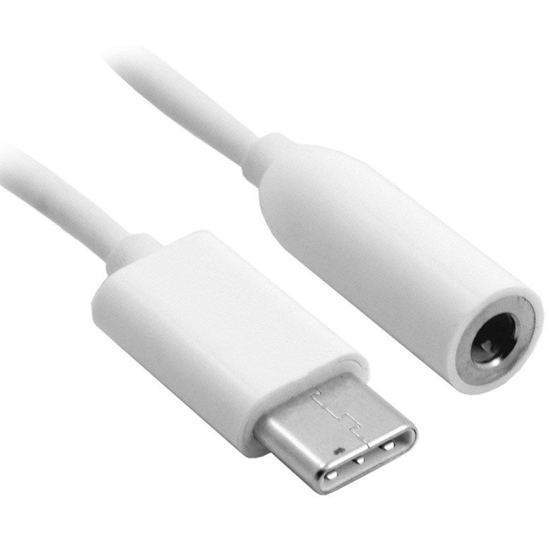 Adaptor CM20 Type C - Jack 3.5mm White