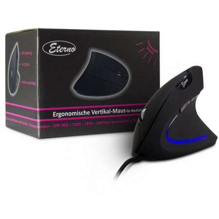 Mouse Inter-Tech Eterno KM-206R Black