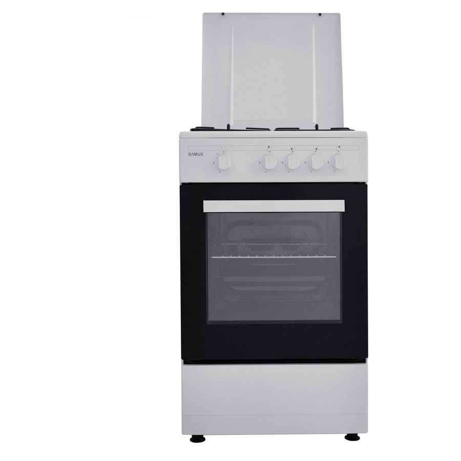 Aragaz SM450ABS Gaz 4 arzatoare Alb