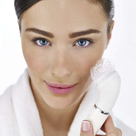 Rezerve Braun Face SE80MV Cap de revitalizare a pielii Perie pentru piele foarte sensibilă Burete de înfrumusețare Perie de exfoliere
