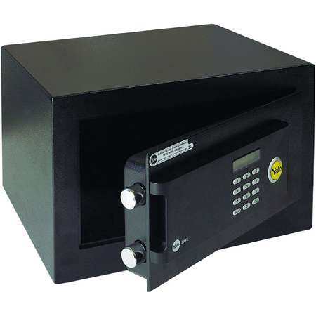 Seif Securitate Compact Yale YSB/200/EB1 Display LCD Bolturi de 22mm Negru