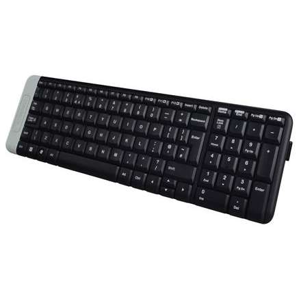 Tastatura Logitech K230 Wireless Nano Receiver Negru
