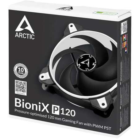 Ventilator pentru Carcasa Gaming ARCTIC BioniX P120 Alb
